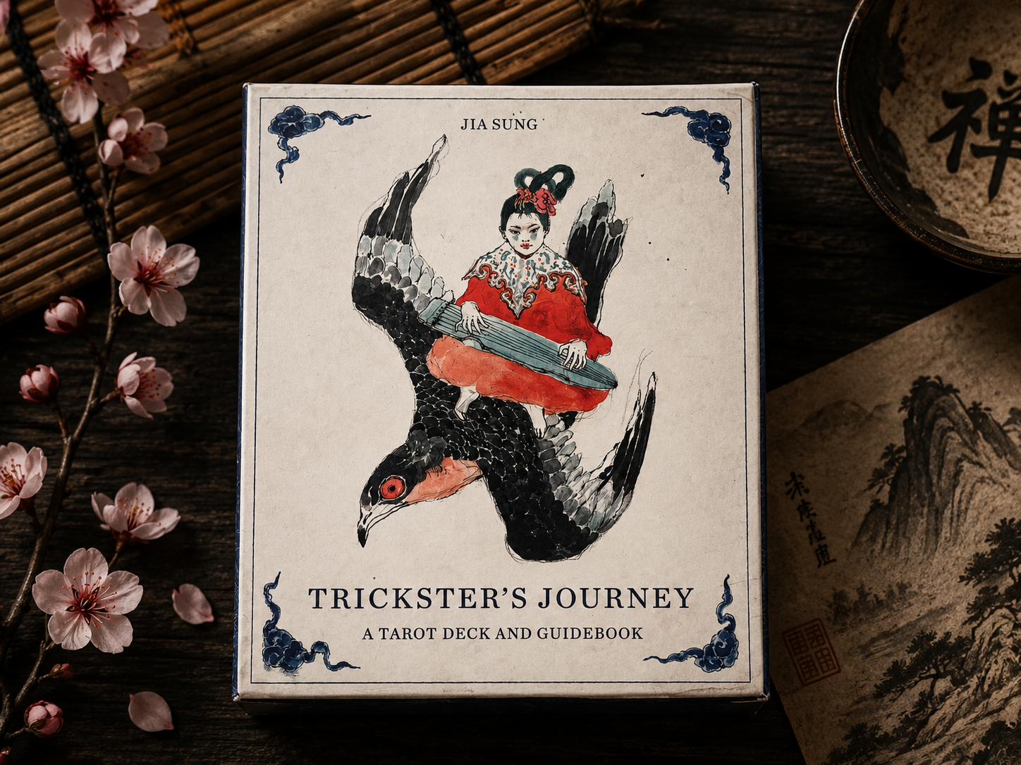 Trickster's Journey tarot deck and guidebook by Jia Sung